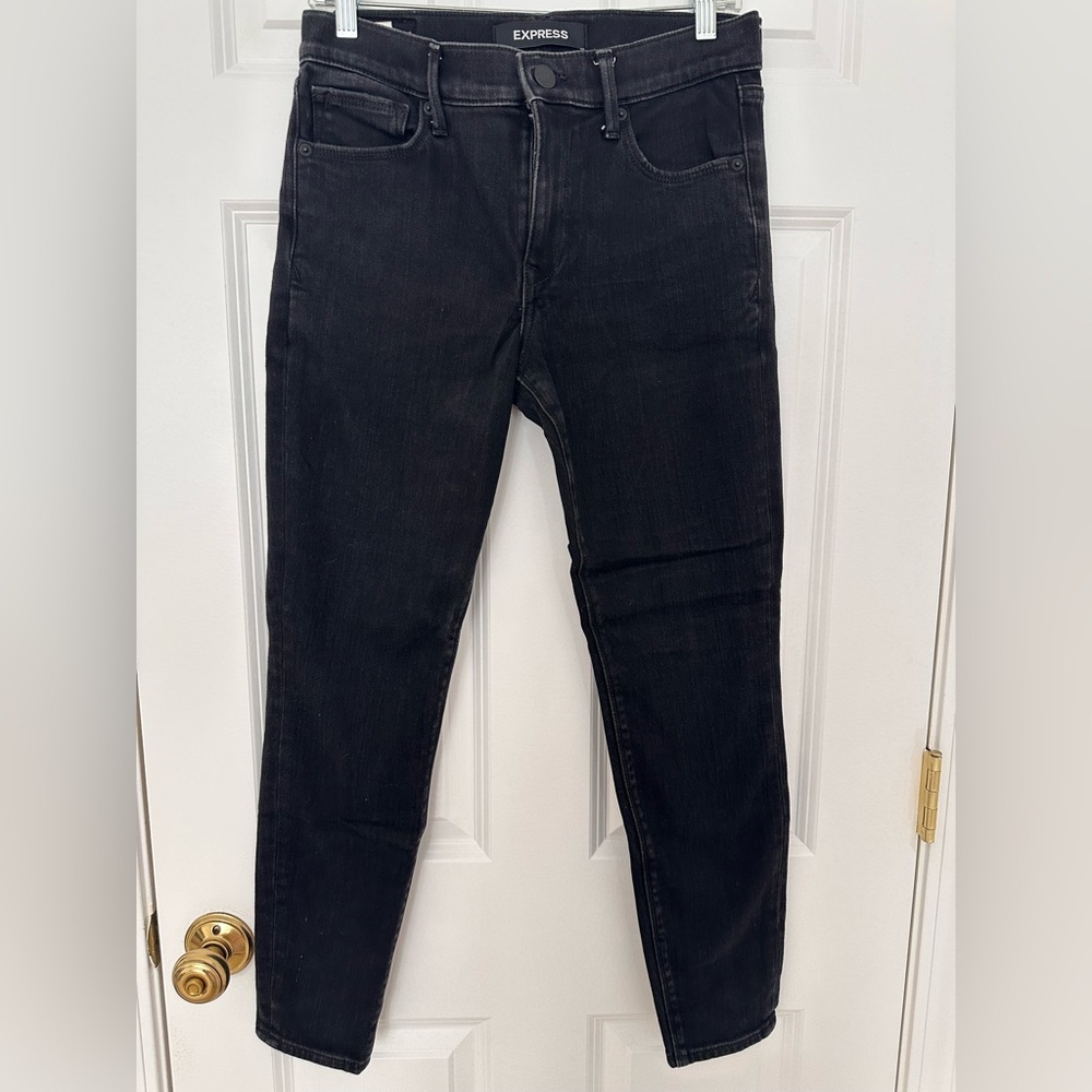 Express wash black jegging Jeans 6